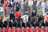 during The Colonel's Review {iptcyear4} (final rehearsal for Trooping the Colour, The Queen's Birthday Parade)  at Horse Guards Parade, Westminster, London, 2 June 2018, 10:59.