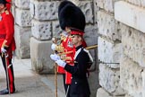 during The Colonel's Review {iptcyear4} (final rehearsal for Trooping the Colour, The Queen's Birthday Parade)  at Horse Guards Parade, Westminster, London, 2 June 2018, 11:04.