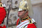 during The Colonel's Review {iptcyear4} (final rehearsal for Trooping the Colour, The Queen's Birthday Parade)  at Horse Guards Parade, Westminster, London, 2 June 2018, 11:04.