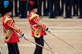 during The Colonel's Review {iptcyear4} (final rehearsal for Trooping the Colour, The Queen's Birthday Parade)  at Horse Guards Parade, Westminster, London, 2 June 2018, 11:08.