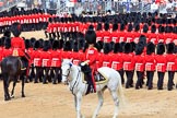 during The Colonel's Review {iptcyear4} (final rehearsal for Trooping the Colour, The Queen's Birthday Parade)  at Horse Guards Parade, Westminster, London, 2 June 2018, 11:41.