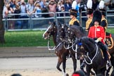 during The Colonel's Review {iptcyear4} (final rehearsal for Trooping the Colour, The Queen's Birthday Parade)  at Horse Guards Parade, Westminster, London, 2 June 2018, 11:55.