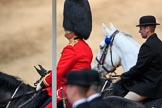 during The Colonel's Review {iptcyear4} (final rehearsal for Trooping the Colour, The Queen's Birthday Parade)  at Horse Guards Parade, Westminster, London, 2 June 2018, 12:11.