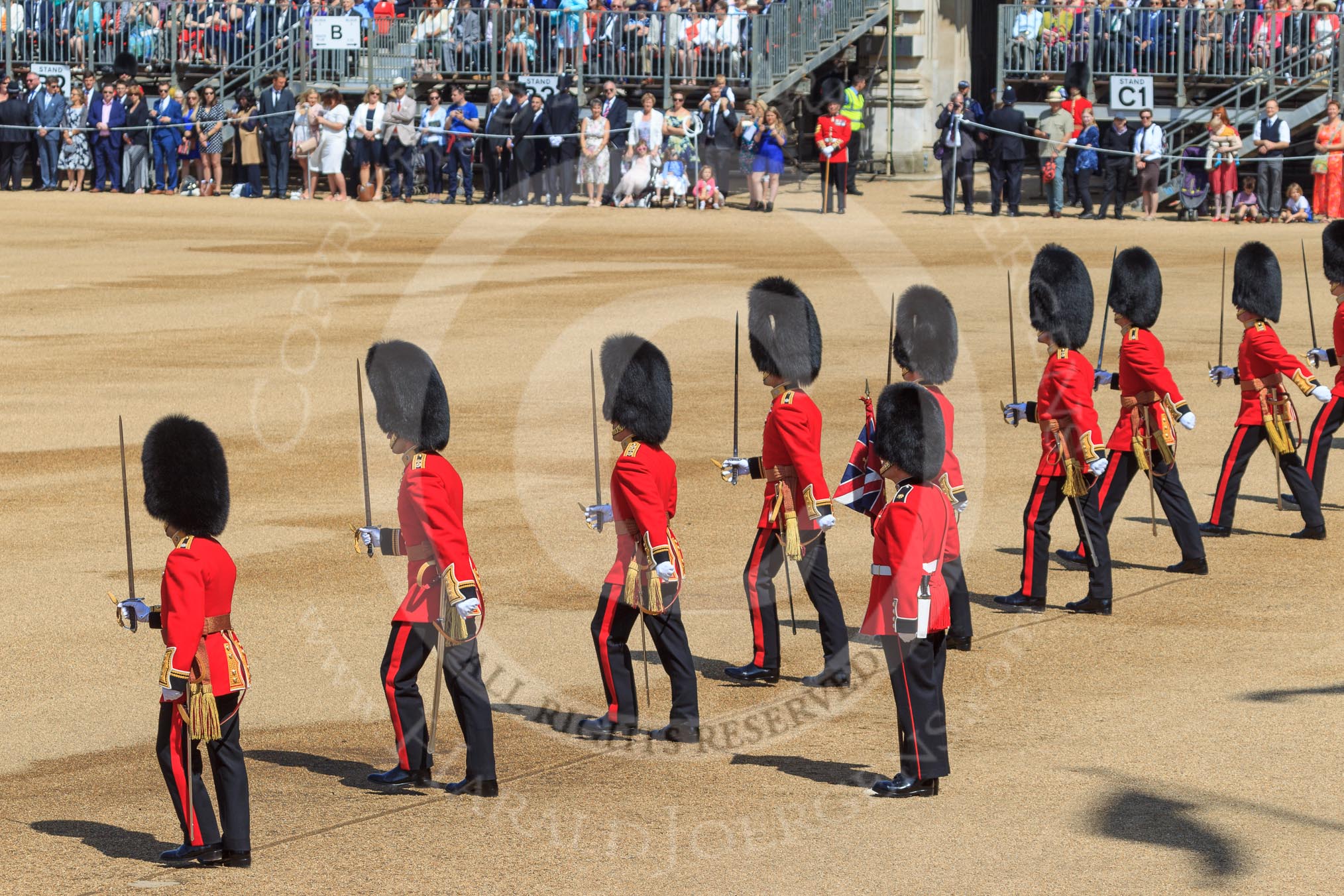 during Trooping the Colour {iptcyear4}, The Queen's Birthday Parade at Horse Guards Parade, Westminster, London, 9 June 2018, 10:41.