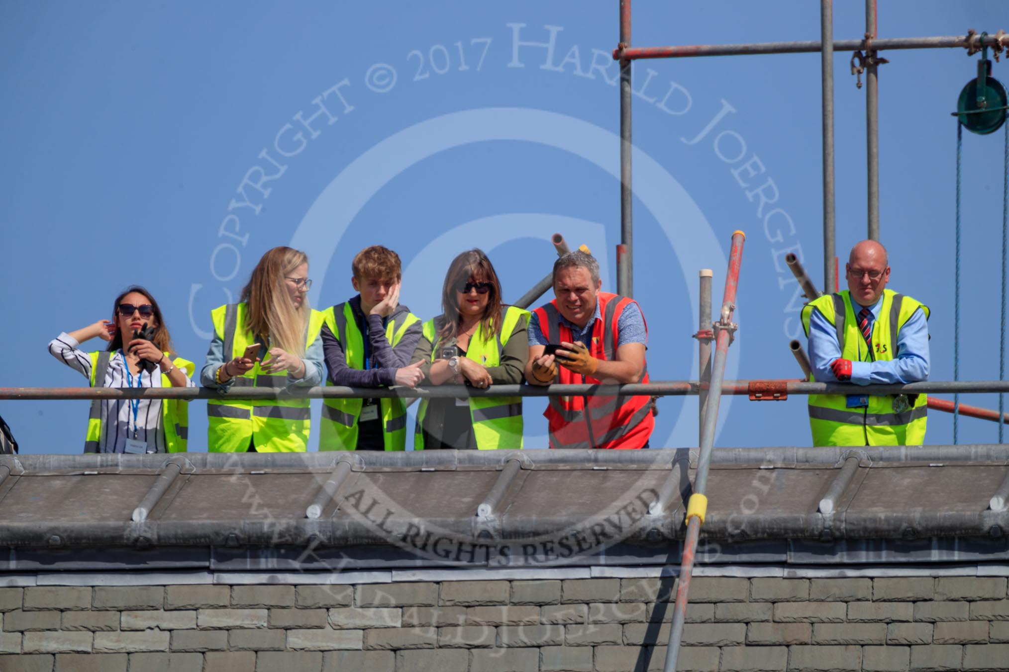 during Trooping the Colour {iptcyear4}, The Queen's Birthday Parade at Horse Guards Parade, Westminster, London, 9 June 2018, 10:47.