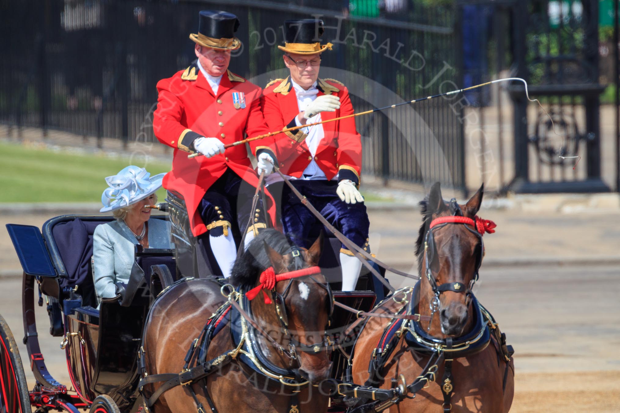 during Trooping the Colour {iptcyear4}, The Queen's Birthday Parade at Horse Guards Parade, Westminster, London, 9 June 2018, 10:49.
