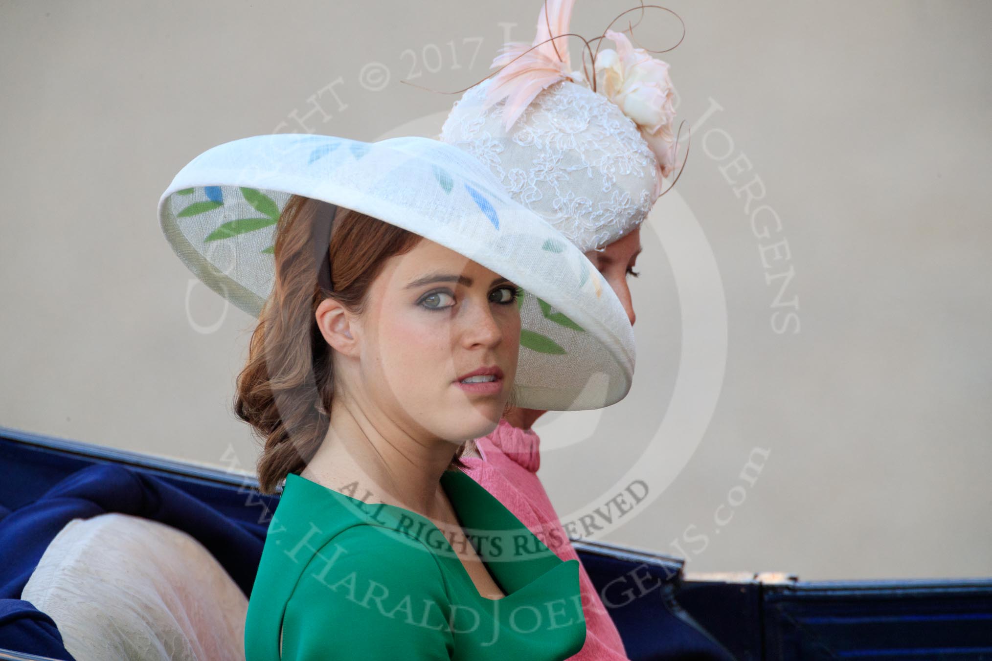 during Trooping the Colour {iptcyear4}, The Queen's Birthday Parade at Horse Guards Parade, Westminster, London, 9 June 2018, 10:50.