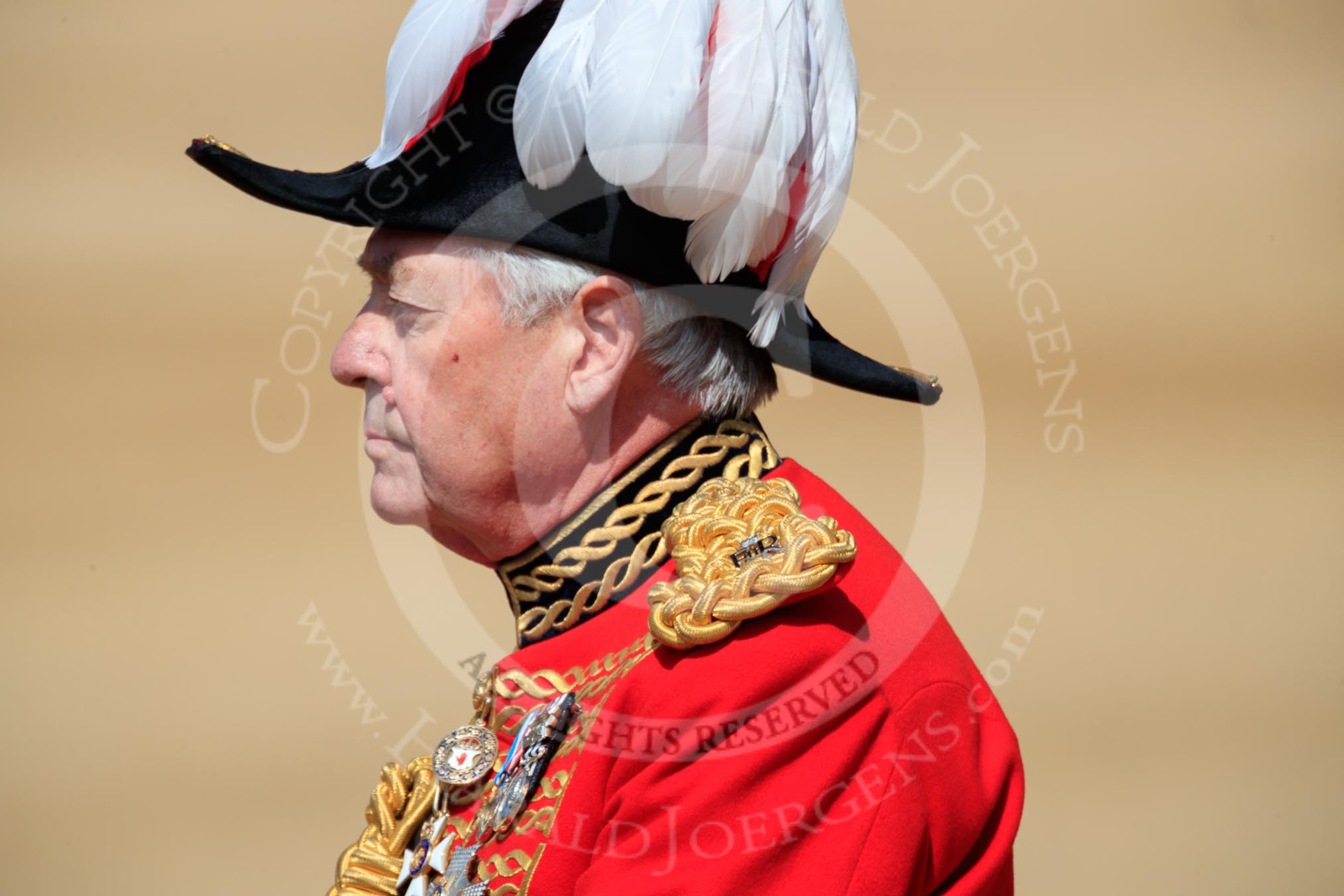 during Trooping the Colour {iptcyear4}, The Queen's Birthday Parade at Horse Guards Parade, Westminster, London, 9 June 2018, 11:00.