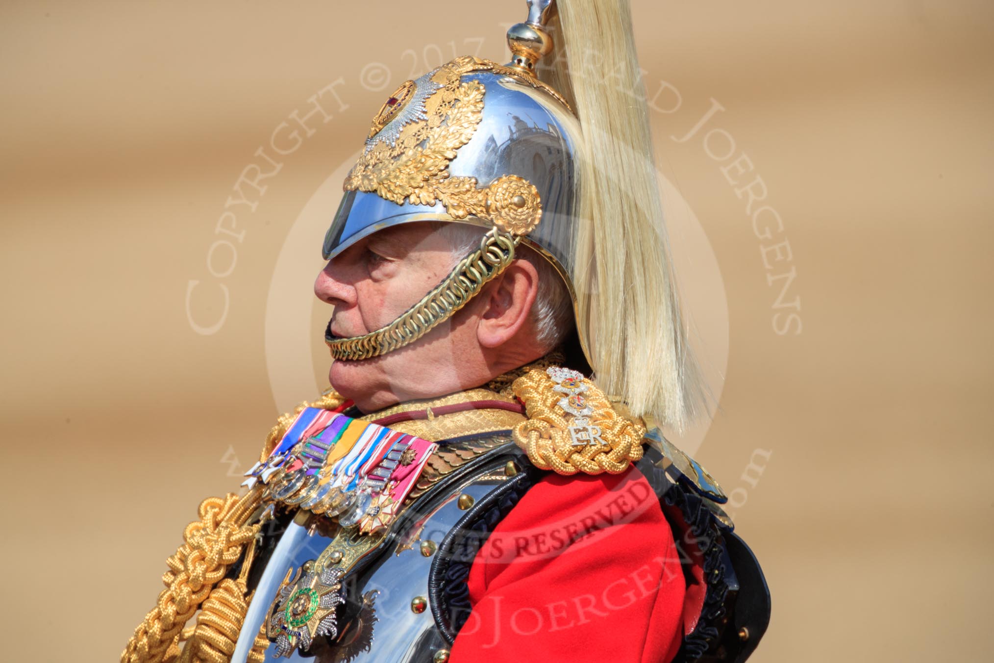 during Trooping the Colour {iptcyear4}, The Queen's Birthday Parade at Horse Guards Parade, Westminster, London, 9 June 2018, 11:00.