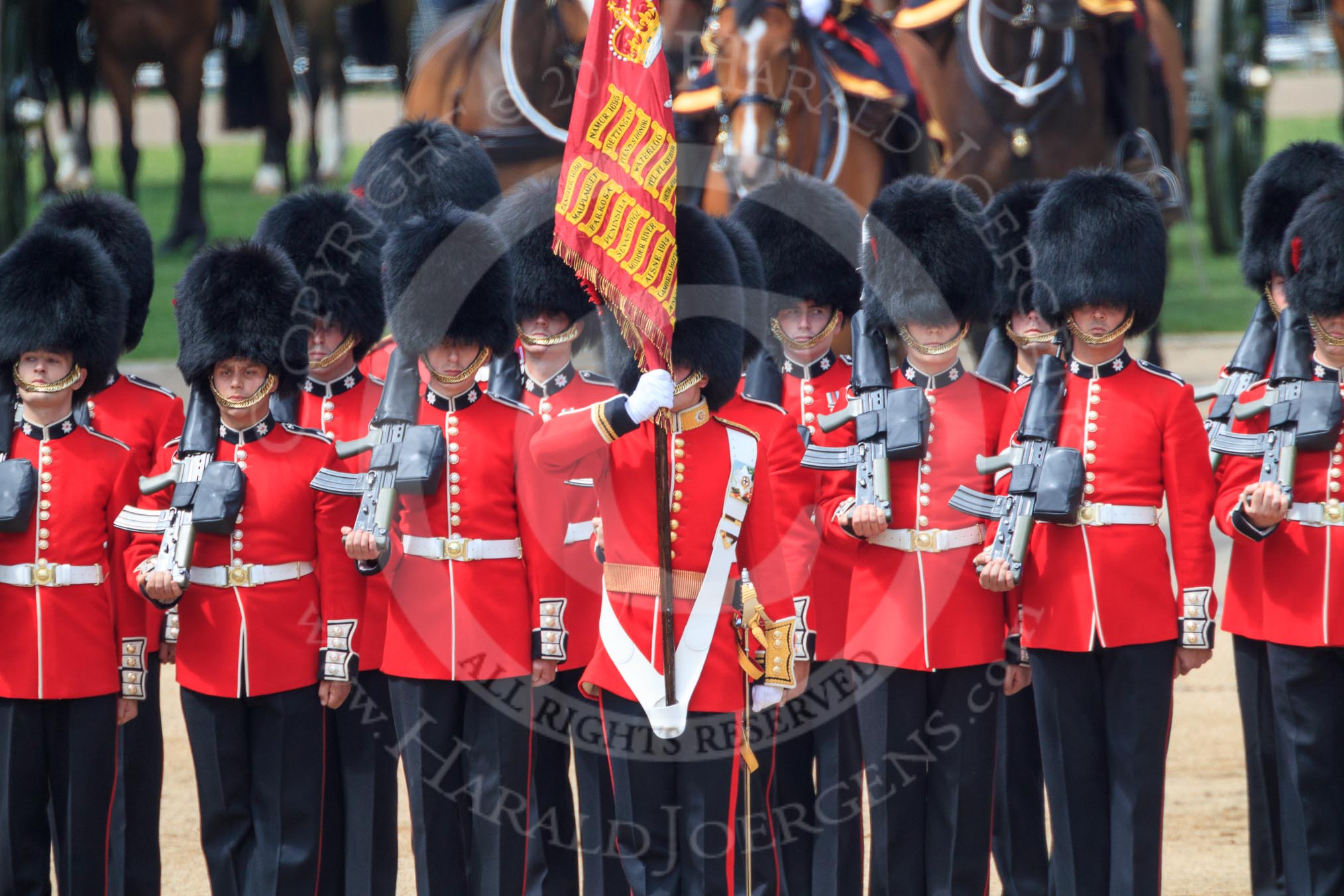 Queen's Birthday Parade 2018 - Trooping the Colour Photos - Interactive