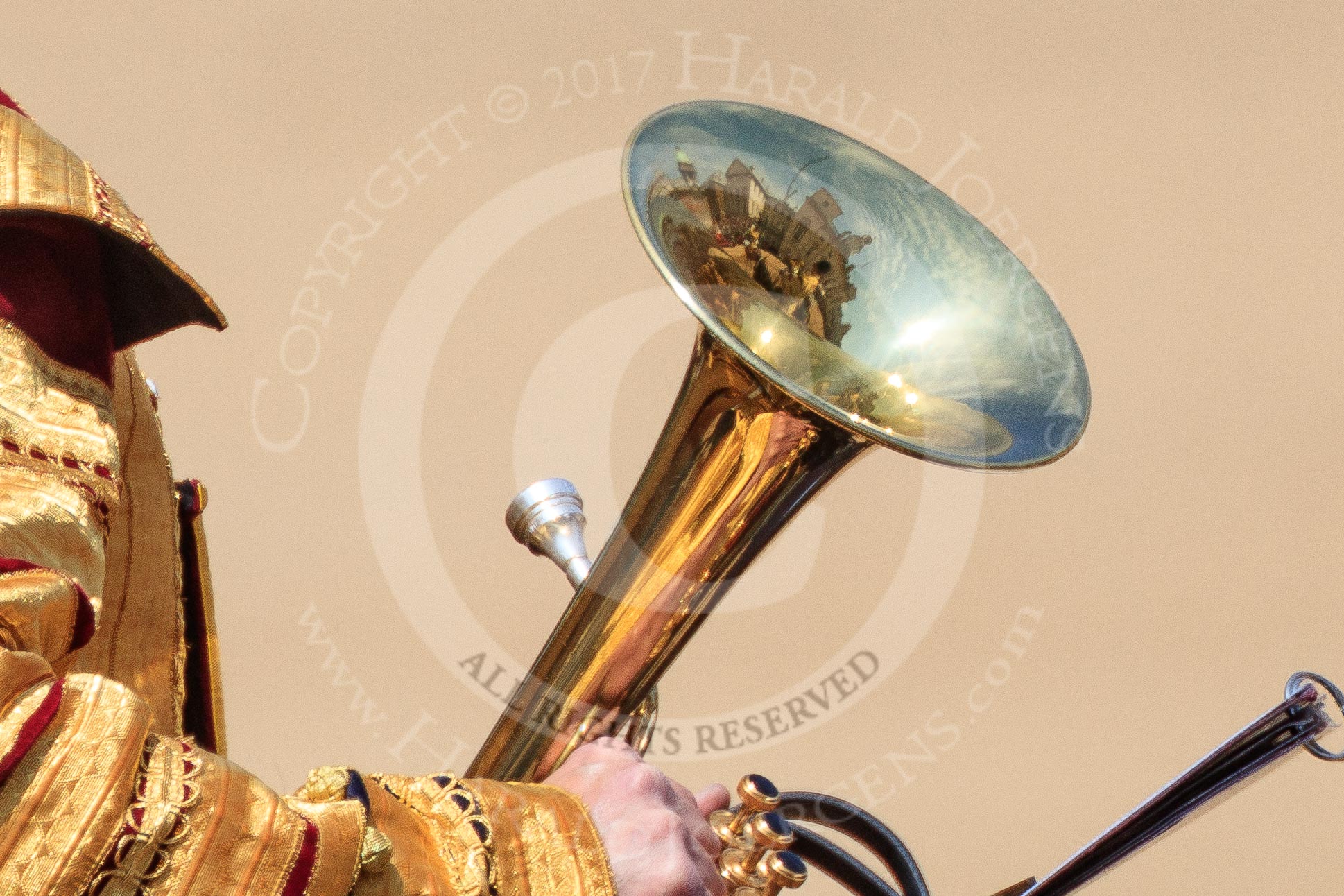 during Trooping the Colour {iptcyear4}, The Queen's Birthday Parade at Horse Guards Parade, Westminster, London, 9 June 2018, 12:04.