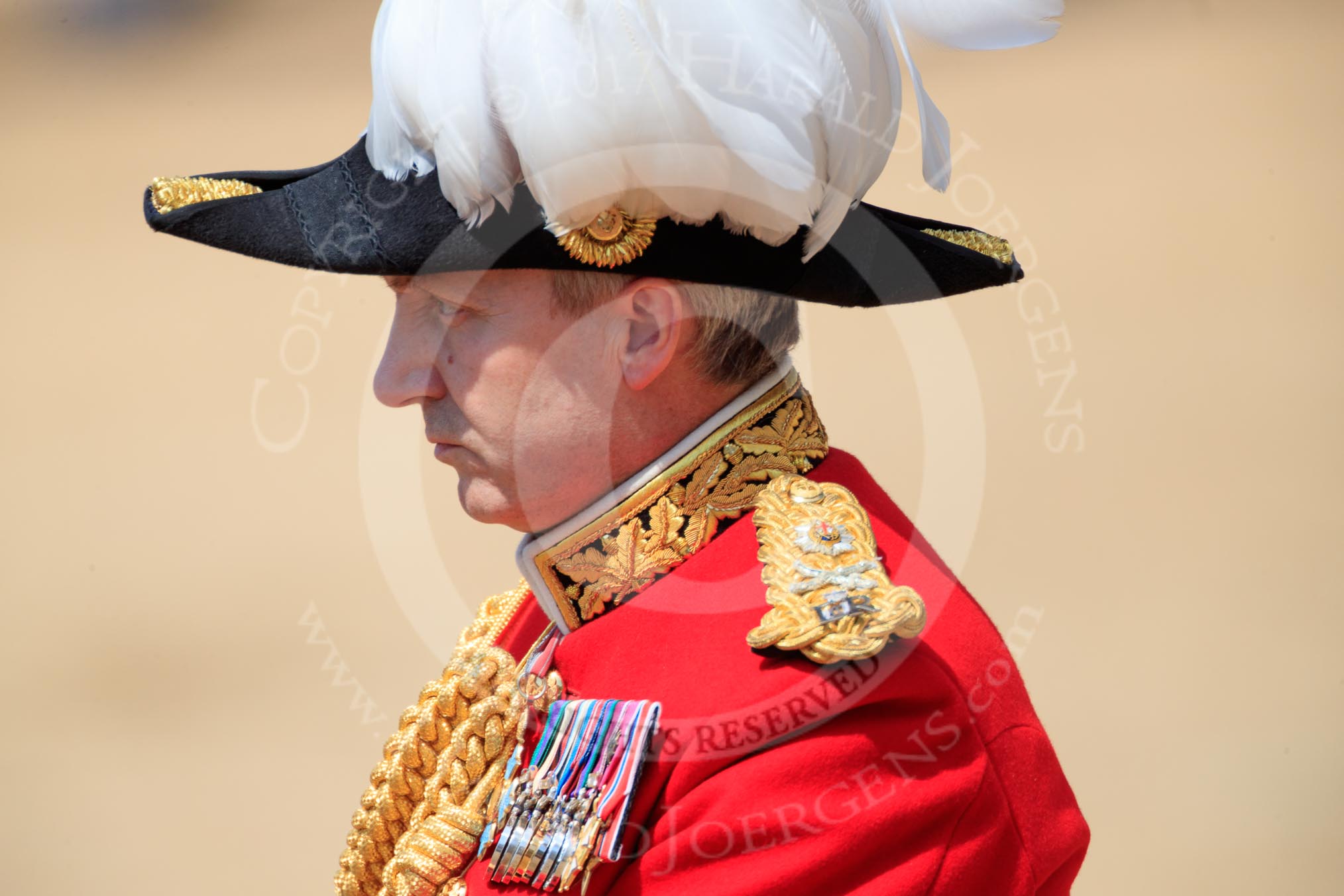 during Trooping the Colour {iptcyear4}, The Queen's Birthday Parade at Horse Guards Parade, Westminster, London, 9 June 2018, 12:15.