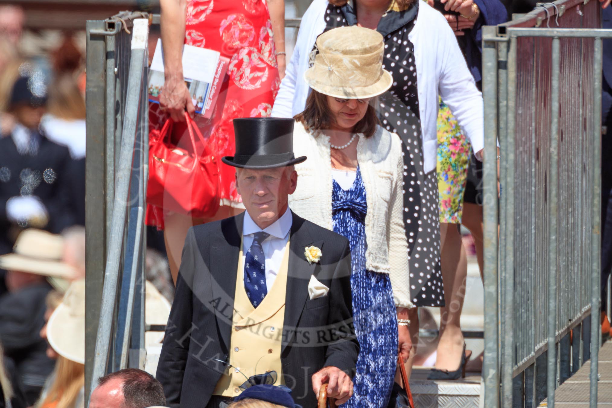 during Trooping the Colour {iptcyear4}, The Queen's Birthday Parade at Horse Guards Parade, Westminster, London, 9 June 2018, 12:28.