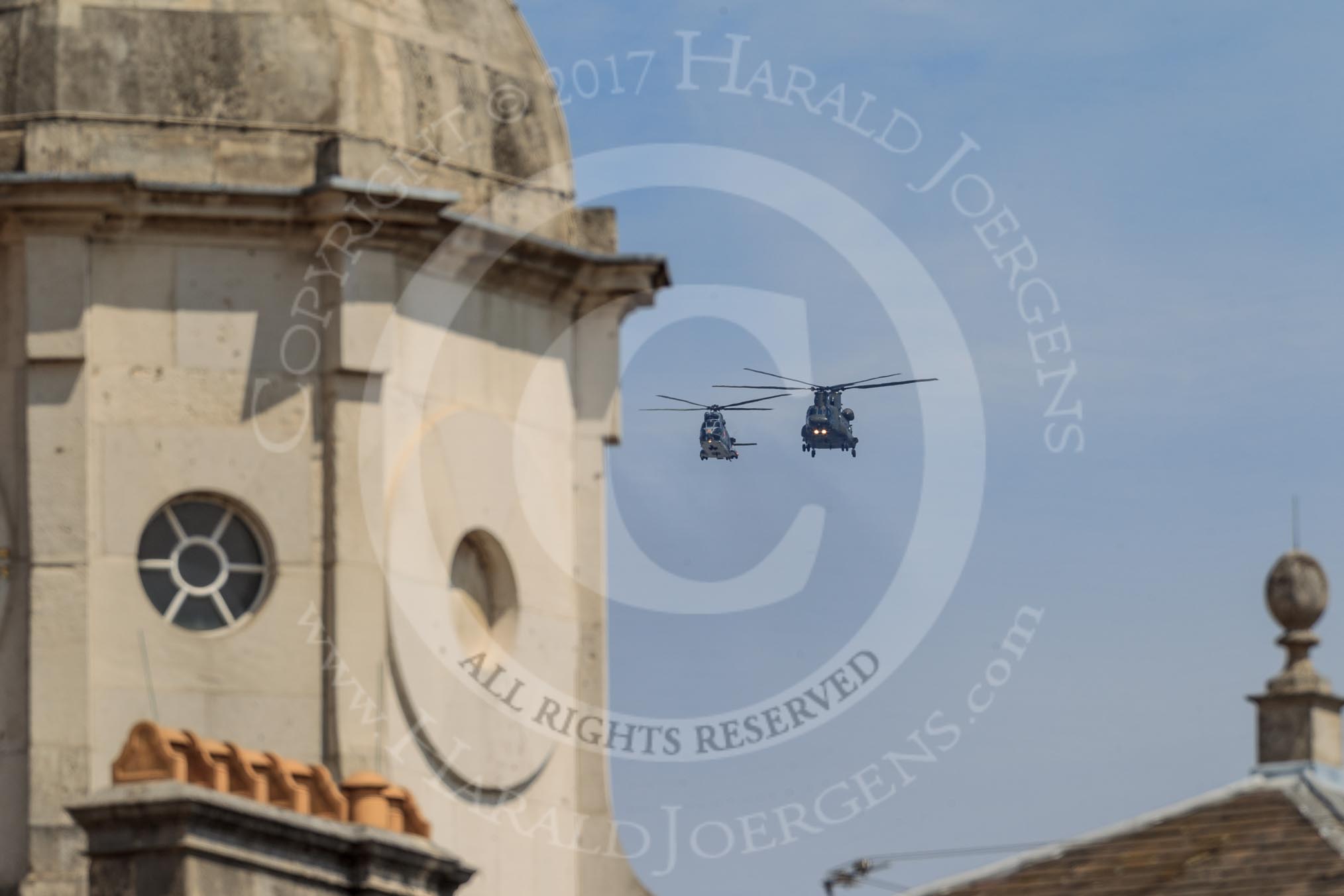 during Trooping the Colour {iptcyear4}, The Queen's Birthday Parade at Horse Guards Parade, Westminster, London, 9 June 2018, 12:58.