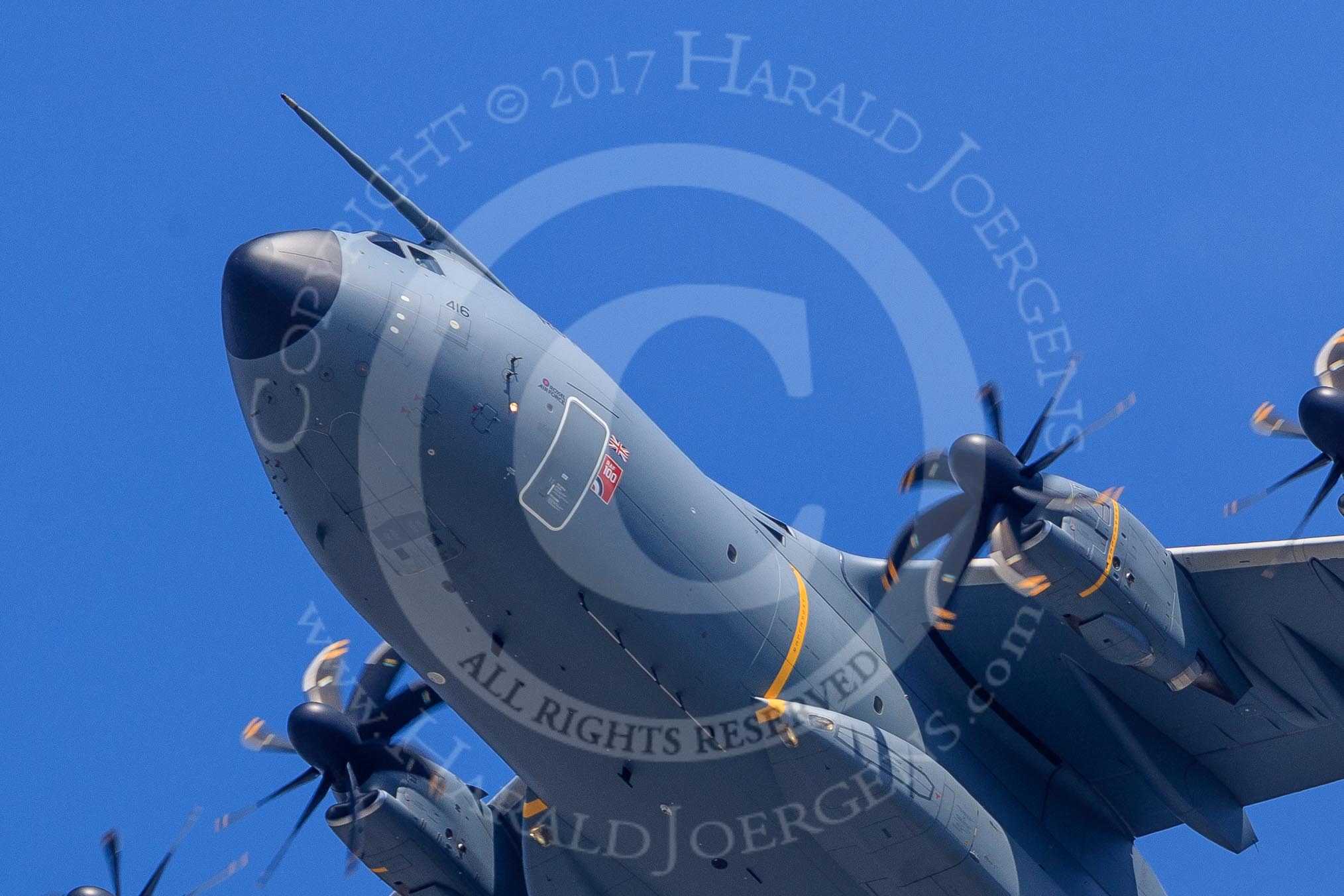 during Trooping the Colour {iptcyear4}, The Queen's Birthday Parade at Horse Guards Parade, Westminster, London, 9 June 2018, 13:00.