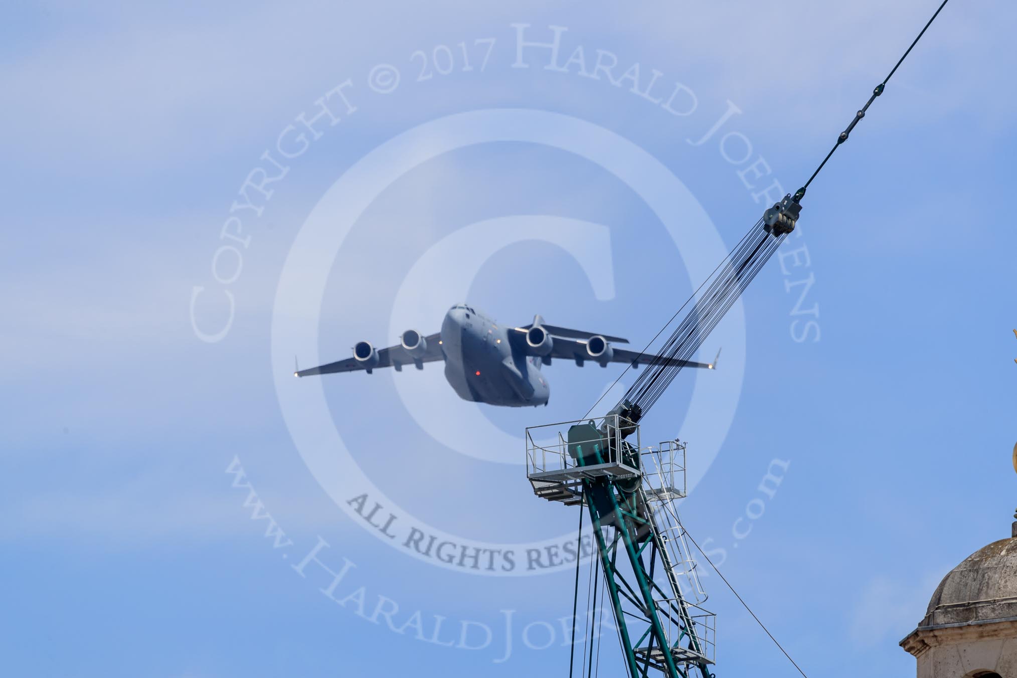 during Trooping the Colour {iptcyear4}, The Queen's Birthday Parade at Horse Guards Parade, Westminster, London, 9 June 2018, 13:01.