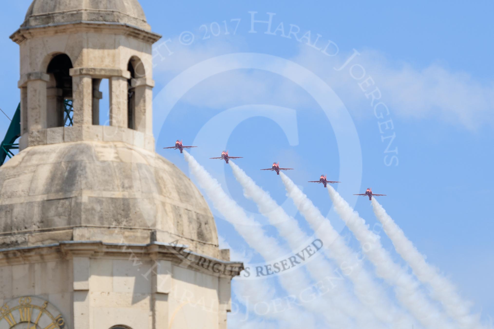 during Trooping the Colour {iptcyear4}, The Queen's Birthday Parade at Horse Guards Parade, Westminster, London, 9 June 2018, 13:02.