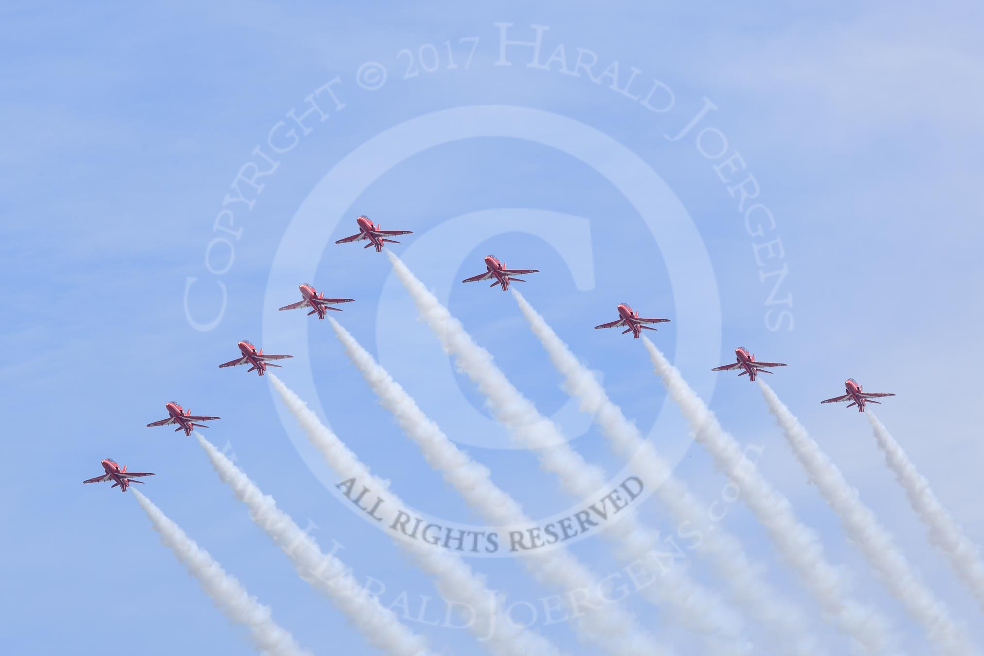during Trooping the Colour {iptcyear4}, The Queen's Birthday Parade at Horse Guards Parade, Westminster, London, 9 June 2018, 13:02.