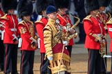 during Trooping the Colour 2018, The Queen's Birthday Parade at Horse Guards Parade, Westminster, London, 9 June 2018, 10:19.