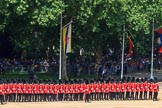 during Trooping the Colour {iptcyear4}, The Queen's Birthday Parade at Horse Guards Parade, Westminster, London, 9 June 2018, 10:44.