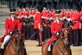 during Trooping the Colour {iptcyear4}, The Queen's Birthday Parade at Horse Guards Parade, Westminster, London, 9 June 2018, 10:49.