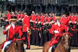 during Trooping the Colour {iptcyear4}, The Queen's Birthday Parade at Horse Guards Parade, Westminster, London, 9 June 2018, 10:49.