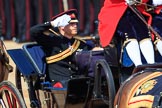during Trooping the Colour {iptcyear4}, The Queen's Birthday Parade at Horse Guards Parade, Westminster, London, 9 June 2018, 10:49.