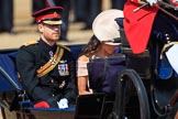 during Trooping the Colour {iptcyear4}, The Queen's Birthday Parade at Horse Guards Parade, Westminster, London, 9 June 2018, 10:49.