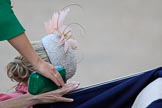 during Trooping the Colour {iptcyear4}, The Queen's Birthday Parade at Horse Guards Parade, Westminster, London, 9 June 2018, 10:50.