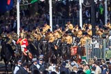 during Trooping the Colour {iptcyear4}, The Queen's Birthday Parade at Horse Guards Parade, Westminster, London, 9 June 2018, 10:55.