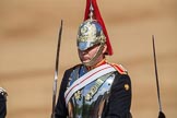 during Trooping the Colour {iptcyear4}, The Queen's Birthday Parade at Horse Guards Parade, Westminster, London, 9 June 2018, 10:56.