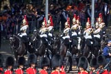 during Trooping the Colour {iptcyear4}, The Queen's Birthday Parade at Horse Guards Parade, Westminster, London, 9 June 2018, 10:56.