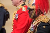 during Trooping the Colour {iptcyear4}, The Queen's Birthday Parade at Horse Guards Parade, Westminster, London, 9 June 2018, 11:00.