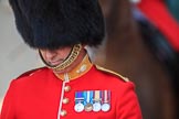 during Trooping the Colour {iptcyear4}, The Queen's Birthday Parade at Horse Guards Parade, Westminster, London, 9 June 2018, 11:01.