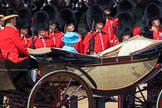 during Trooping the Colour {iptcyear4}, The Queen's Birthday Parade at Horse Guards Parade, Westminster, London, 9 June 2018, 11:02.