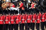 during Trooping the Colour {iptcyear4}, The Queen's Birthday Parade at Horse Guards Parade, Westminster, London, 9 June 2018, 11:03.
