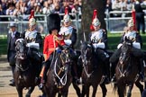 during Trooping the Colour {iptcyear4}, The Queen's Birthday Parade at Horse Guards Parade, Westminster, London, 9 June 2018, 11:03.