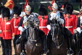 during Trooping the Colour {iptcyear4}, The Queen's Birthday Parade at Horse Guards Parade, Westminster, London, 9 June 2018, 11:04.