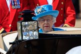 during Trooping the Colour {iptcyear4}, The Queen's Birthday Parade at Horse Guards Parade, Westminster, London, 9 June 2018, 11:05.