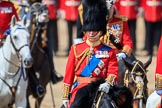 during Trooping the Colour {iptcyear4}, The Queen's Birthday Parade at Horse Guards Parade, Westminster, London, 9 June 2018, 11:05.