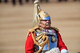 during Trooping the Colour {iptcyear4}, The Queen's Birthday Parade at Horse Guards Parade, Westminster, London, 9 June 2018, 11:05.