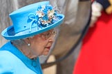 during Trooping the Colour {iptcyear4}, The Queen's Birthday Parade at Horse Guards Parade, Westminster, London, 9 June 2018, 11:06.