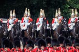 during Trooping the Colour {iptcyear4}, The Queen's Birthday Parade at Horse Guards Parade, Westminster, London, 9 June 2018, 11:11.