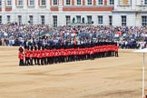 during Trooping the Colour {iptcyear4}, The Queen's Birthday Parade at Horse Guards Parade, Westminster, London, 9 June 2018, 11:24.