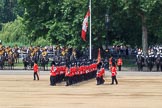 during Trooping the Colour {iptcyear4}, The Queen's Birthday Parade at Horse Guards Parade, Westminster, London, 9 June 2018, 11:32.