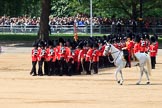 during Trooping the Colour {iptcyear4}, The Queen's Birthday Parade at Horse Guards Parade, Westminster, London, 9 June 2018, 11:33.