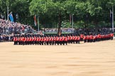 during Trooping the Colour {iptcyear4}, The Queen's Birthday Parade at Horse Guards Parade, Westminster, London, 9 June 2018, 11:34.