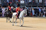 during Trooping the Colour {iptcyear4}, The Queen's Birthday Parade at Horse Guards Parade, Westminster, London, 9 June 2018, 11:35.