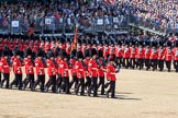 during Trooping the Colour {iptcyear4}, The Queen's Birthday Parade at Horse Guards Parade, Westminster, London, 9 June 2018, 11:46.