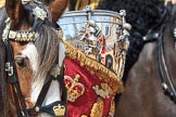 during Trooping the Colour {iptcyear4}, The Queen's Birthday Parade at Horse Guards Parade, Westminster, London, 9 June 2018, 11:56.